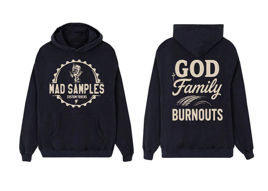 God Family Burnouts Hoodie